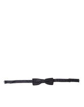 Dolce & Gabbana Blue Polka Dot Silk Adjustable Neck Men Papillon Bow Tie -  Neckties, Men -  Dolce & Gabbana.